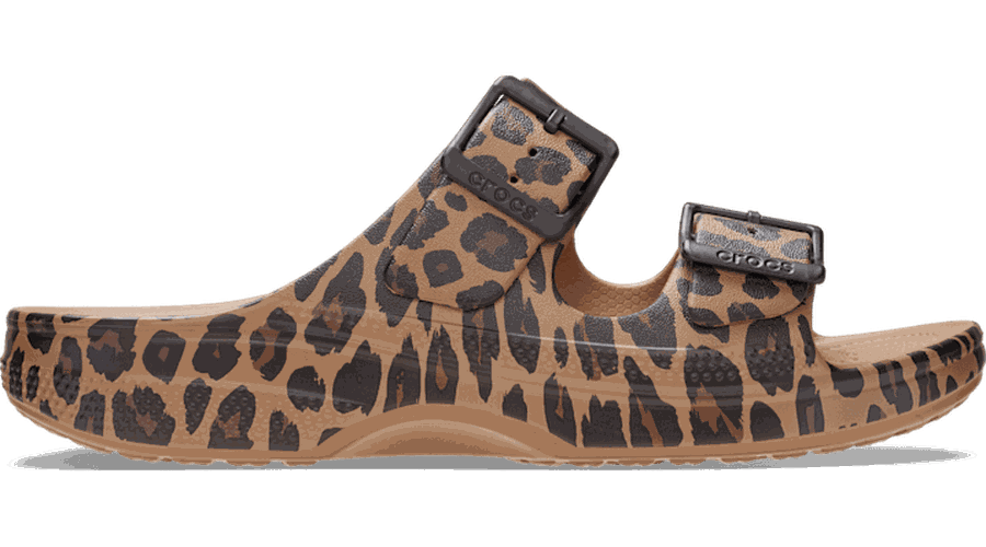 Animal Saturday Sandales s Sepia/Leopard 36 - Crocs - Modalova