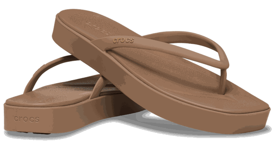 Miami form Tongs s Milk Chocolate 41 - Crocs - Modalova
