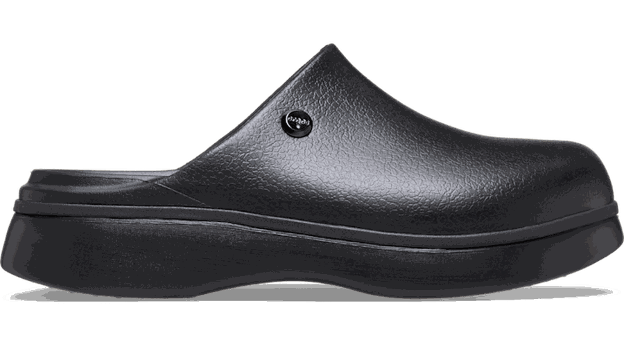 Dylan Notched Sabots s Black 39 - Crocs - Modalova