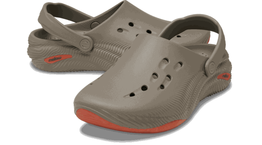 Mellow 2 Recovery Sabots Unisex Khaki / Multi 36 - Crocs - Modalova