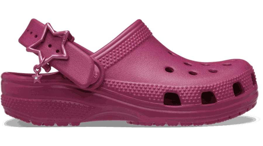 Crocs Toddlers Classic Star Buckle Sabots Enfants Royal Pink 27 - Crocs FR Feed New - Modalova
