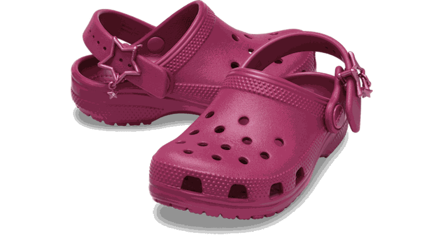 Toddlers Classic Star Buckle Sabots Enfants Royal Pink 27 - Crocs - Modalova