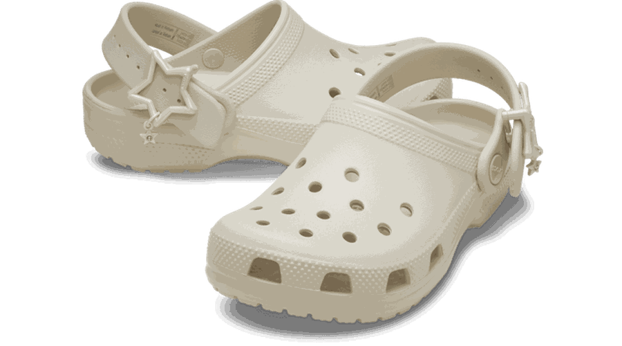 Toddlers Classic Star Buckle Sabots Enfants Frappé 27 - Crocs - Modalova