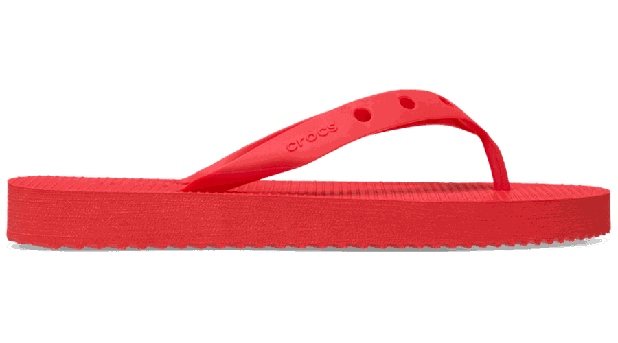 Crocs Rio Tongs Femmes Flame 41 - Crocs FR Feed New - Modalova