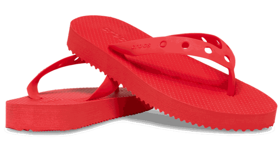 Crocs Rio Tongs Femmes Flame 41 - Crocs - Modalova