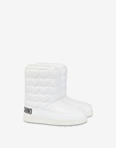 Bottines De Neige Matelassées Heart - Love Moschino - Modalova