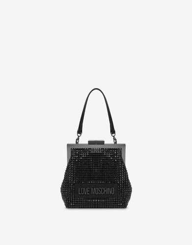 Mini Sac Avec Strass - Love Moschino - Modalova