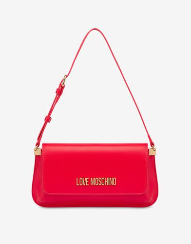 Sac Épaule Plat Lettering Logo - Love Moschino - Modalova