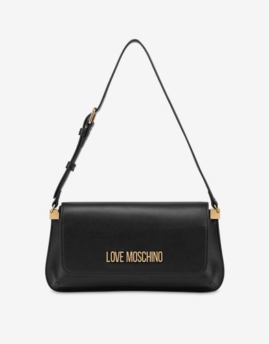 Sac Épaule Plat Lettering Logo - Love Moschino - Modalova