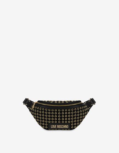 Sac Banane Avec Œillets Glam Up - Love Moschino - Modalova