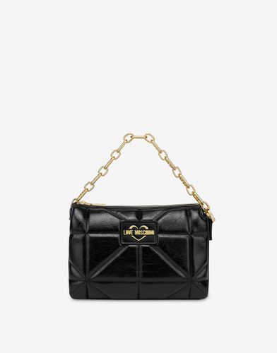 Sac D’épaule Geometric Quilted - Love Moschino - Modalova