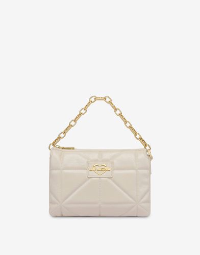 Sac D’épaule Geometric Quilted - Love Moschino - Modalova