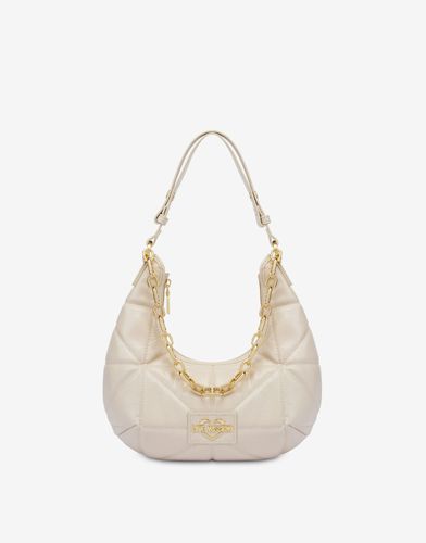 Sac Hobo Geometric Quilted - Love Moschino - Modalova