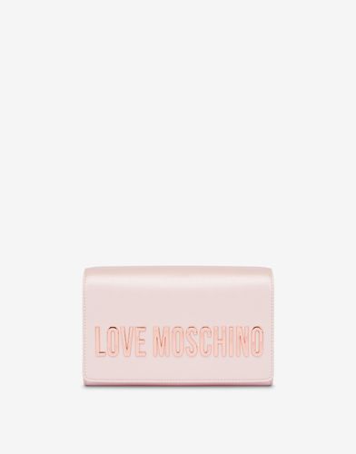 Sac Quotidien Laminé Lettering Logo - Love Moschino - Modalova