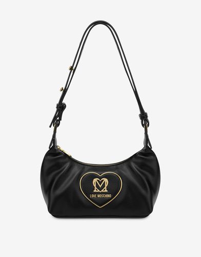 Sac Hobo Heart Plaque - Love Moschino - Modalova