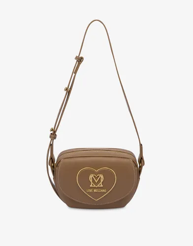 Sac À Bandoulière Heart Plaque - Love Moschino - Modalova