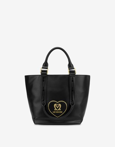 Shopper Heart Plaque - Love Moschino - Modalova