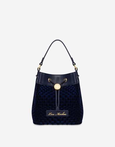 Sac Seau Tissé Velvet Woven - Love Moschino - Modalova