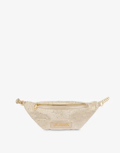 Sac Banane Avec Strass Sparkling - Love Moschino - Modalova