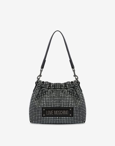 Sac Seau Avec Strass Sparkling - Love Moschino - Modalova