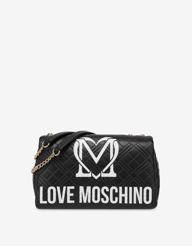 Sac À Bandoulière Logo Quilt - Love Moschino - Modalova