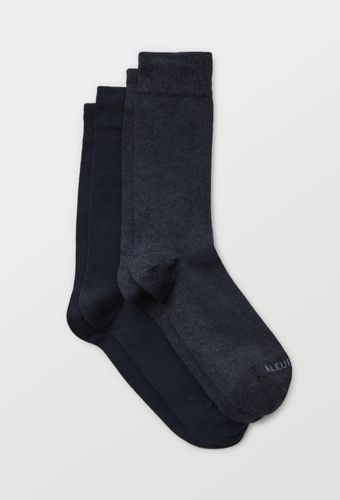 Lot de 2 paires de chaussettes en coton Bleuforêt - BLEU FORET - Modalova