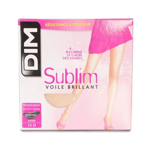 Collant transparent voile brillant Sublim - DIM - Modalova