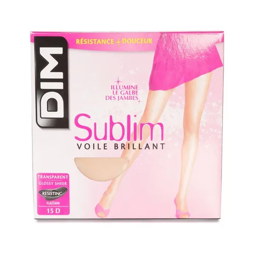 Collant transparent voile brillant Sublim - DIM - Modalova