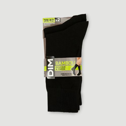 Lot de 2 paires de chaussettes en bambou - DIM - Modalova