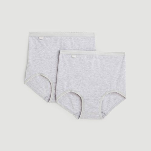 Lot de 2 culottes midi en coton - SLOGGI - Modalova