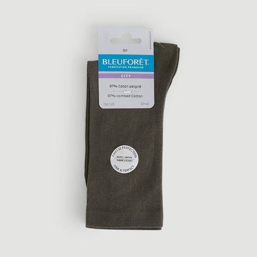 Paire de chaussettes en coton Bleuforêt - BLEU FORET - Modalova