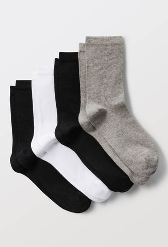 Lot de 4 paires de chaussettes en coton - MONOPRIX - Modalova