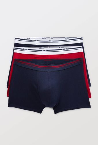 Lot de 3 boxers en coton MULTIDAY COLORS - DIM - Modalova