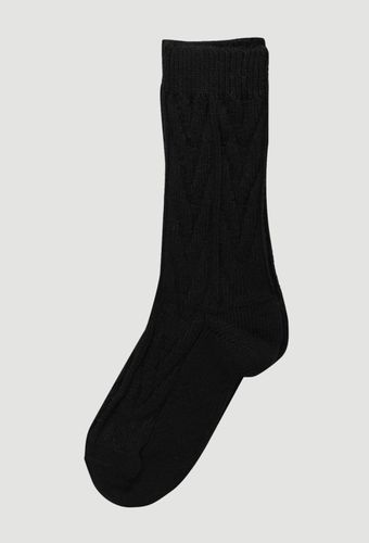 Paire de chaussettes chaudes torsade en coton recyclé - MONOPRIX FEMME - Modalova