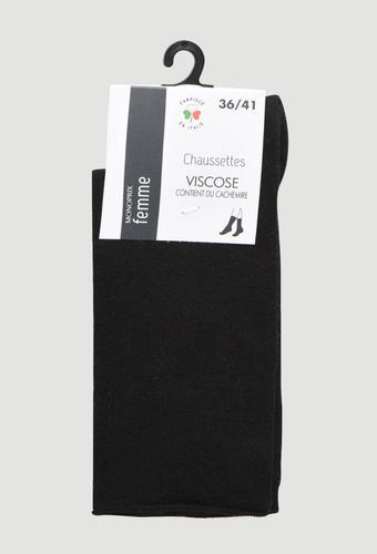 Paires de chaussettes contenant du cachemire - MONOPRIX FEMME - Modalova