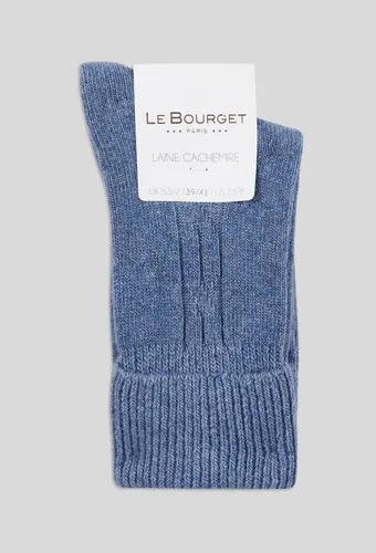 Paire de chaussettes torsadées en laine et cachemire - LE BOURGET - Modalova