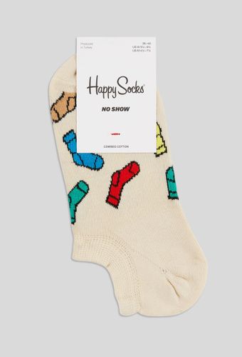 Paire de prot}ge pied fantaisie en coton - HAPPY SOCKS - Modalova