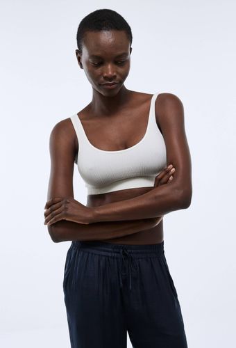 Brassière côtelée sans coutures - MONOPRIX - Modalova