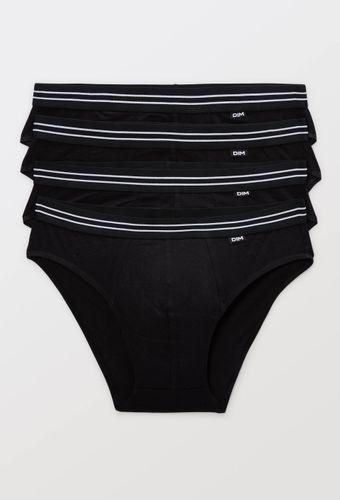 Lot de 4 slips en coton ECO , certifié OEKO-TEX - DIM - Modalova