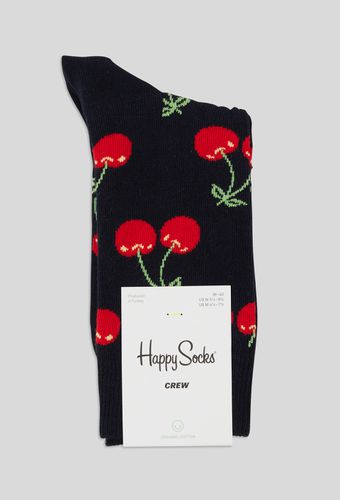 Paire de chaussettes à motif cerises en coton - HAPPY SOCKS - Modalova