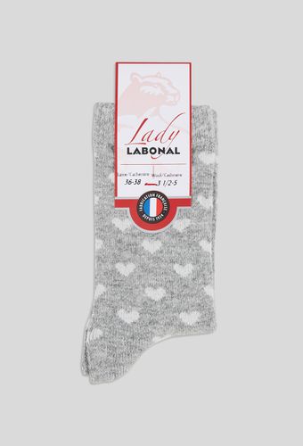 Paire de chaussettes à coeurs en laine - LABONAL - Modalova