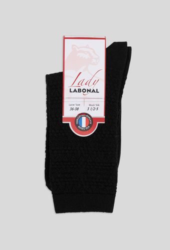 Paire de chaussettes en laine et soie - LABONAL - Modalova