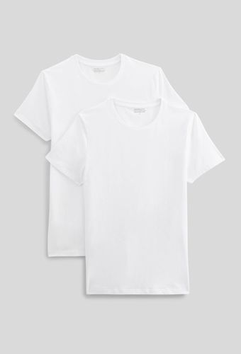 Lot de 2 t-shirts col rond en coton BIO, certifié OEKO-TEX - MONOPRIX - Modalova