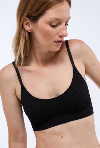 Brassière MEGHAN sans coutures motif jacquard - MONOPRIX - Modalova