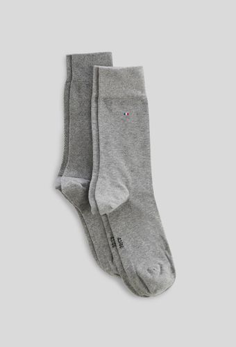 Chaussettes unies en coton - MONOPRIX - Modalova