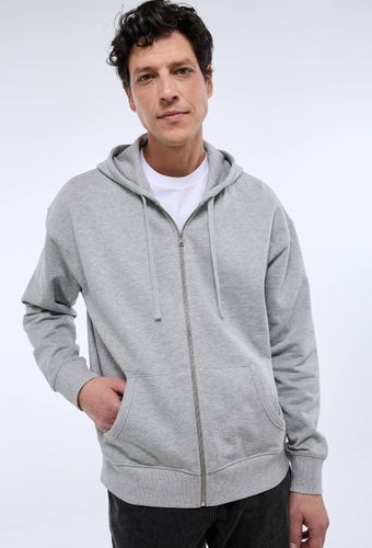Sweat molleton à capuche zippé en coton BIO GOTS - MONOPRIX - Modalova
