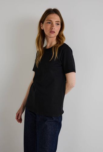 T-shirt col rond en coton BIO, certifié OEKO-TEX - MONOPRIX FEMME - Modalova