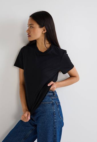 T-shirt manches courtes uni en coton BIO - MONOPRIX - Modalova