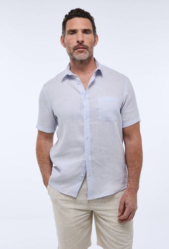 Chemise manches courtes en lin - MONOPRIX PREMIUM - Modalova