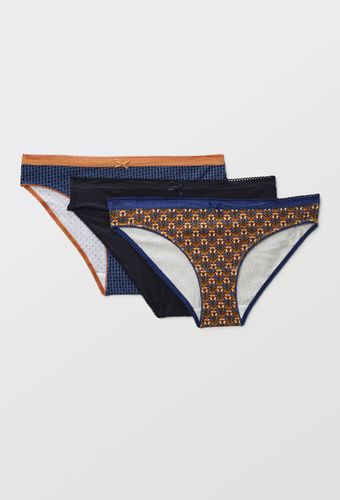 Lot de 3 culottes LEXIE en coton BIO GOTS - MONOPRIX - Modalova